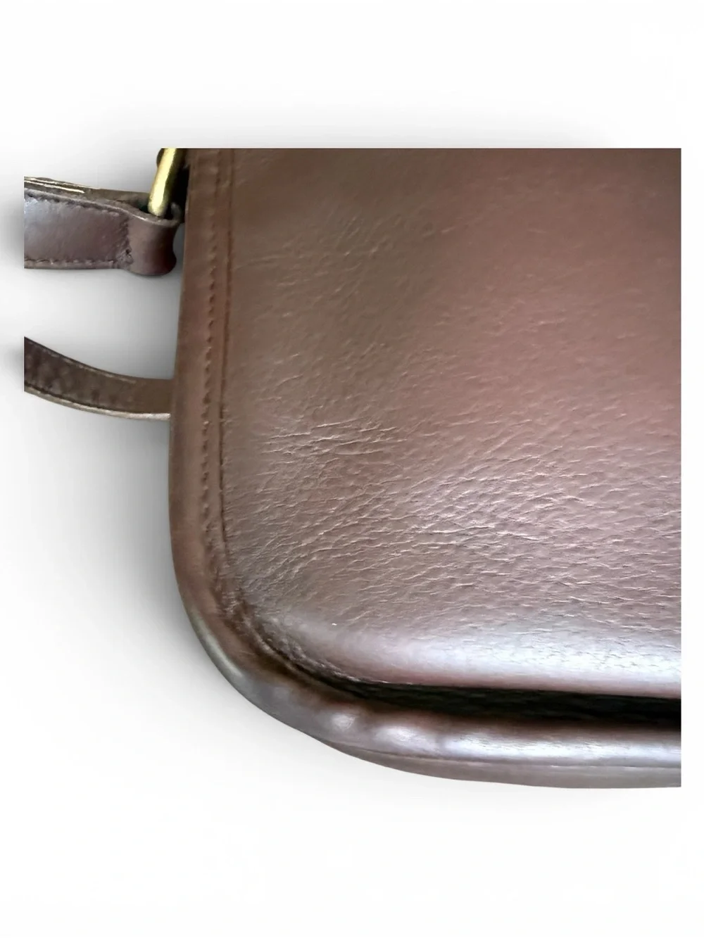 Vintage Coach City Bag 9790 | Mahogany Glovetanned Leather | Pristine Condition